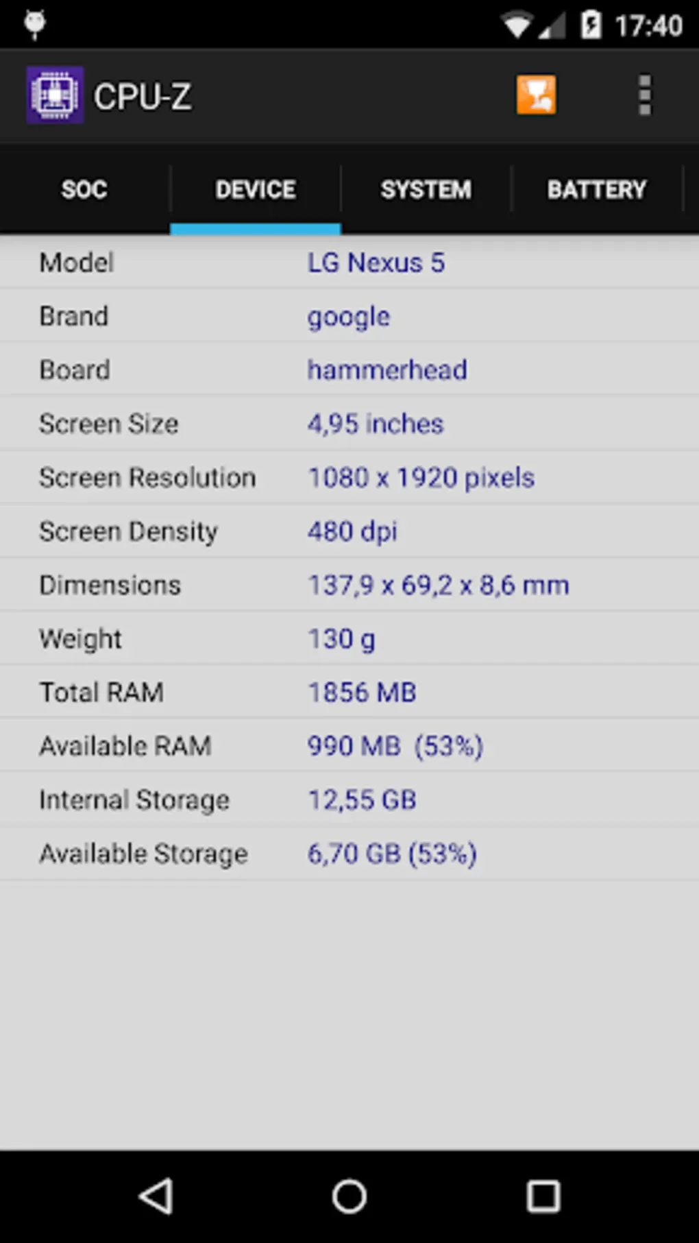 Cpu-Z截图