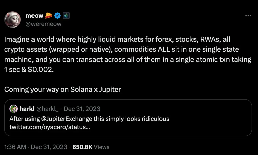 Solana空前空投解析：Jupiter产品及代币价值洞察