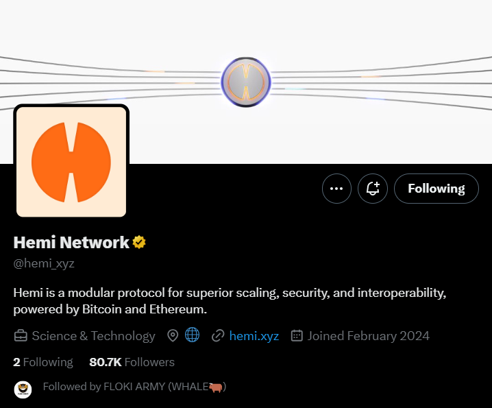 今日推荐｜binance领投，模块化二层网络 Hemi Network 成功融资 1500 万美元，详细解析与参与指南。