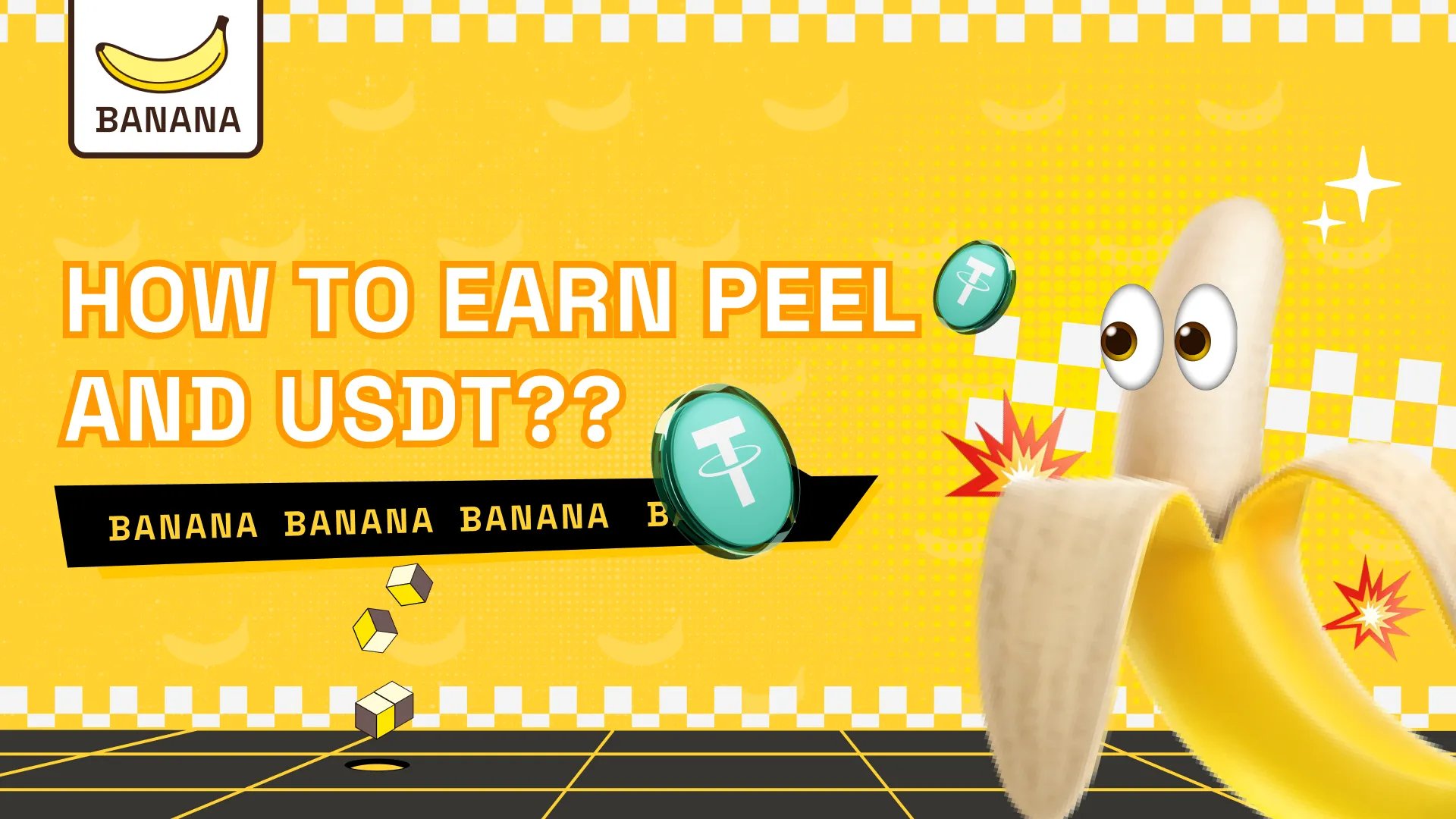 Steam爆款游戏「Banana」登陆Telegram：免费获取$Peels、抽取500U稀有香蕉、埋伏$CARV空投 